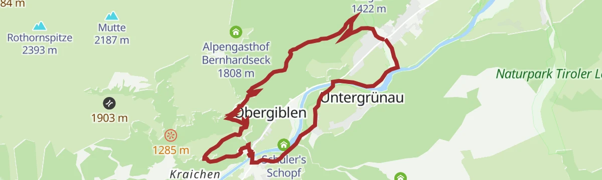 Route map: Hof-Runde
